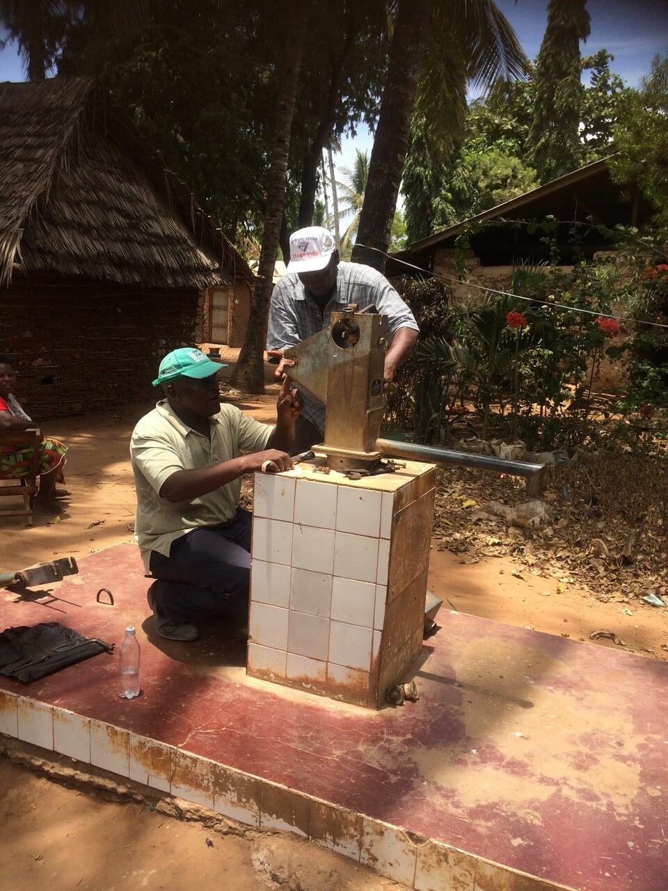 bore hole mending